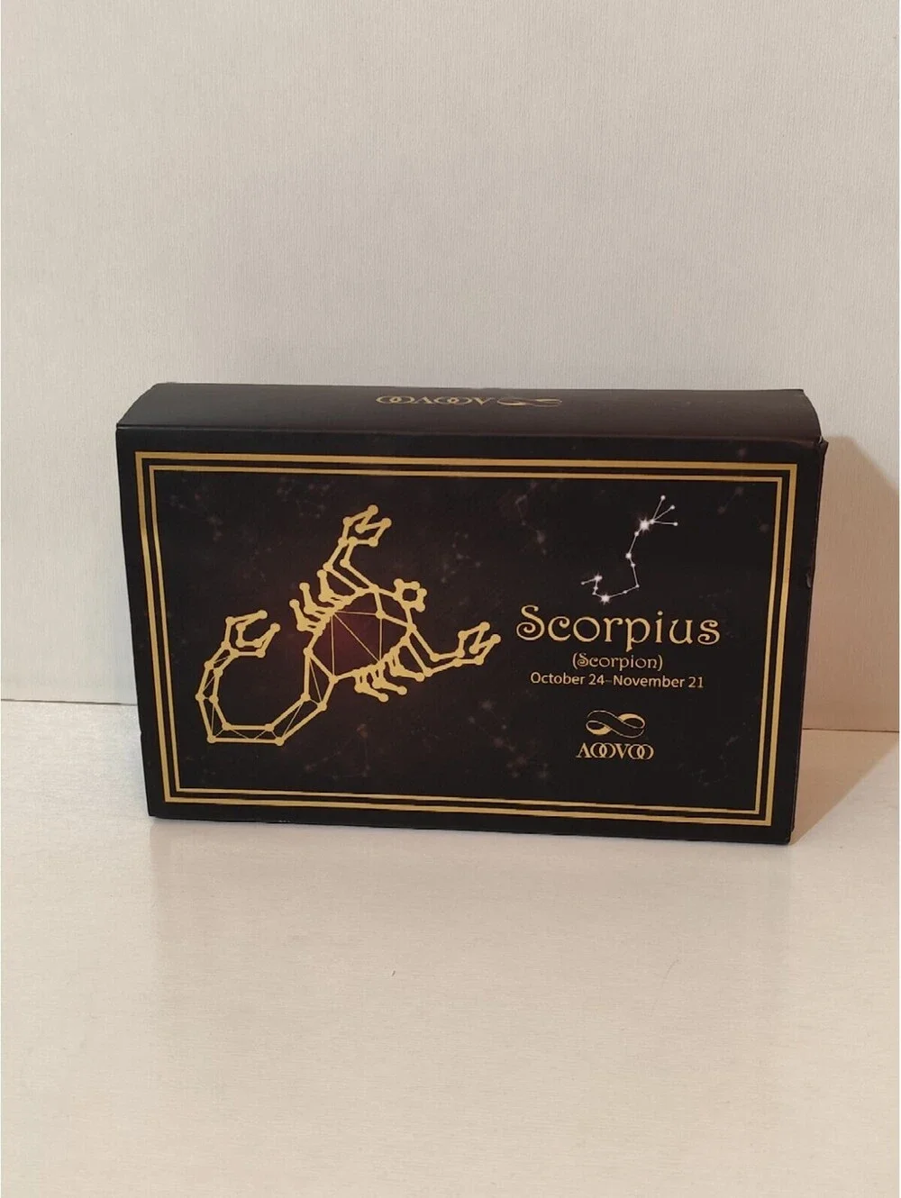 Scorpio Crystals Birthstones Healing Stones with Horoscope Box Gift Set